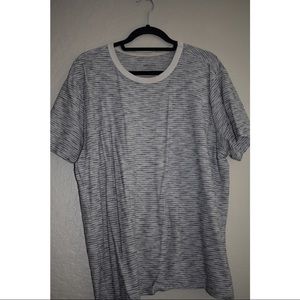 Merona cream striped tee